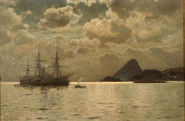 Eduardo de Martino Night View of Rio de Janeiro